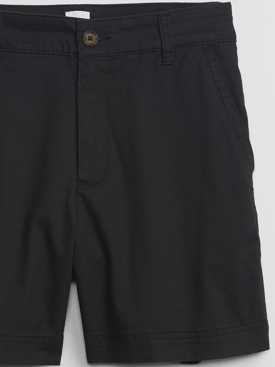 Shorts chino in cotone stretch_5