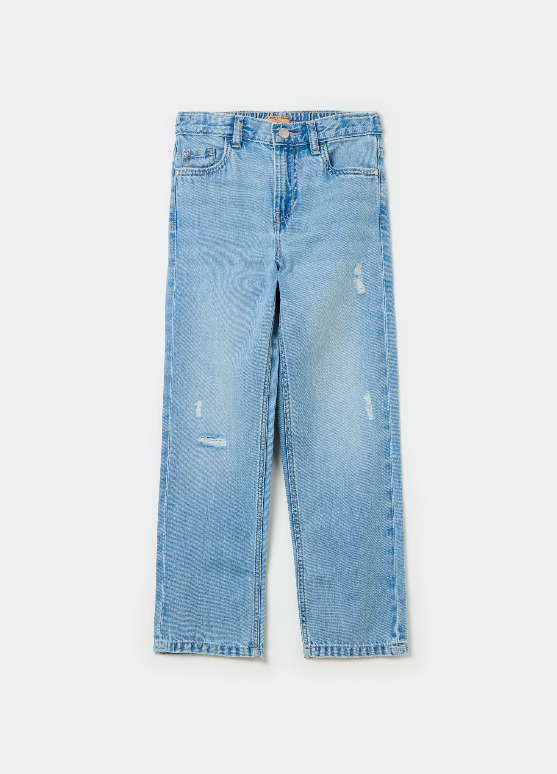 Jeans cheap bimba strappati