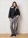 Black jacket with regular fit collar and buttons_0