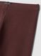 Leggings marroni in cotone elasticizzato skinny fit_2
