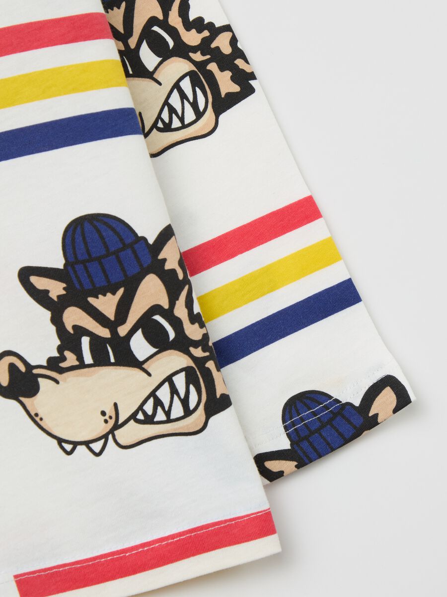 Long-sleeved T-shirt in cotton with print_3