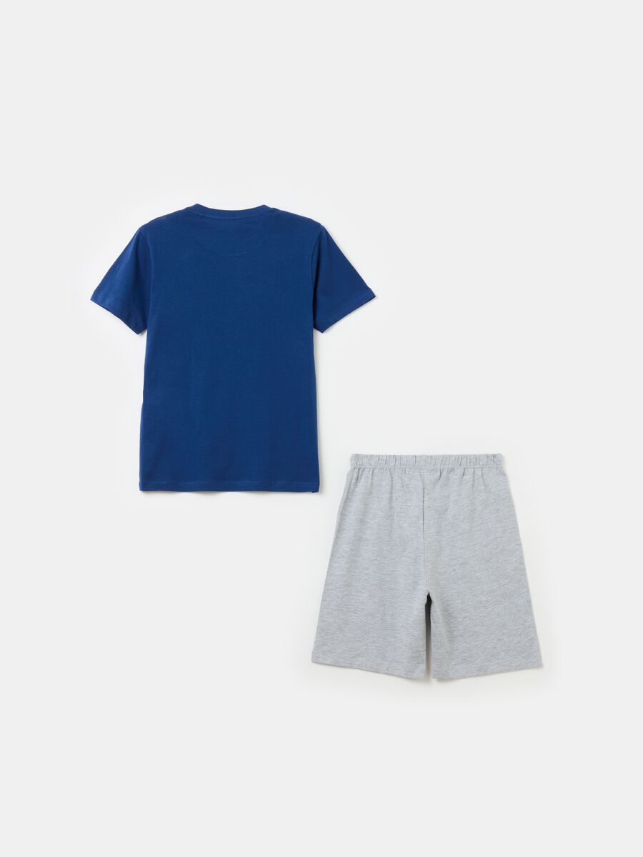 Organic cotton pyjamas with print_1