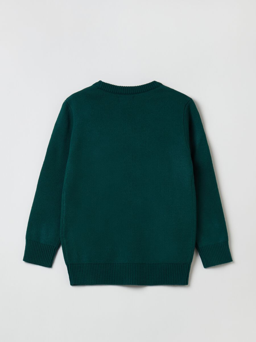 Christmas Jumper con disegno Babbo Natale_1