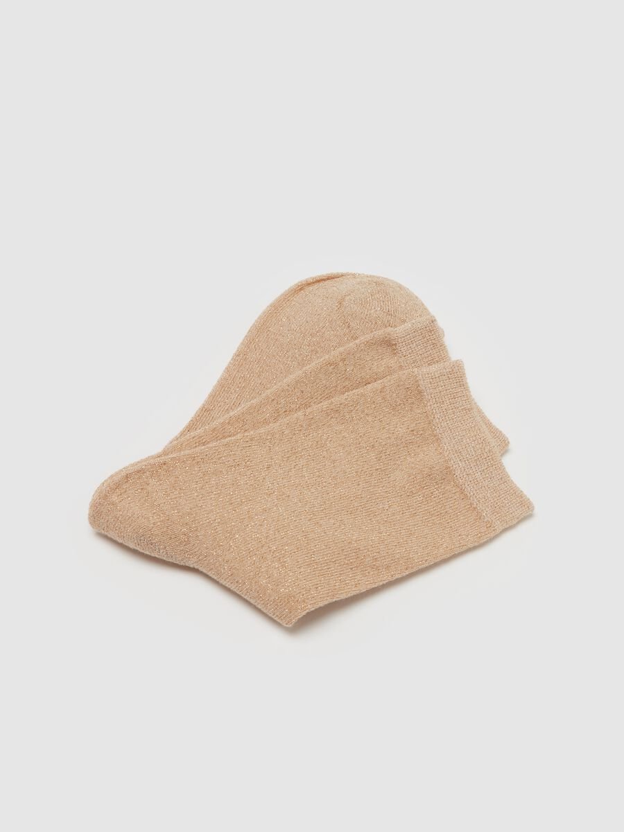 Two-pair pack short socks in stretch organic cotton_2