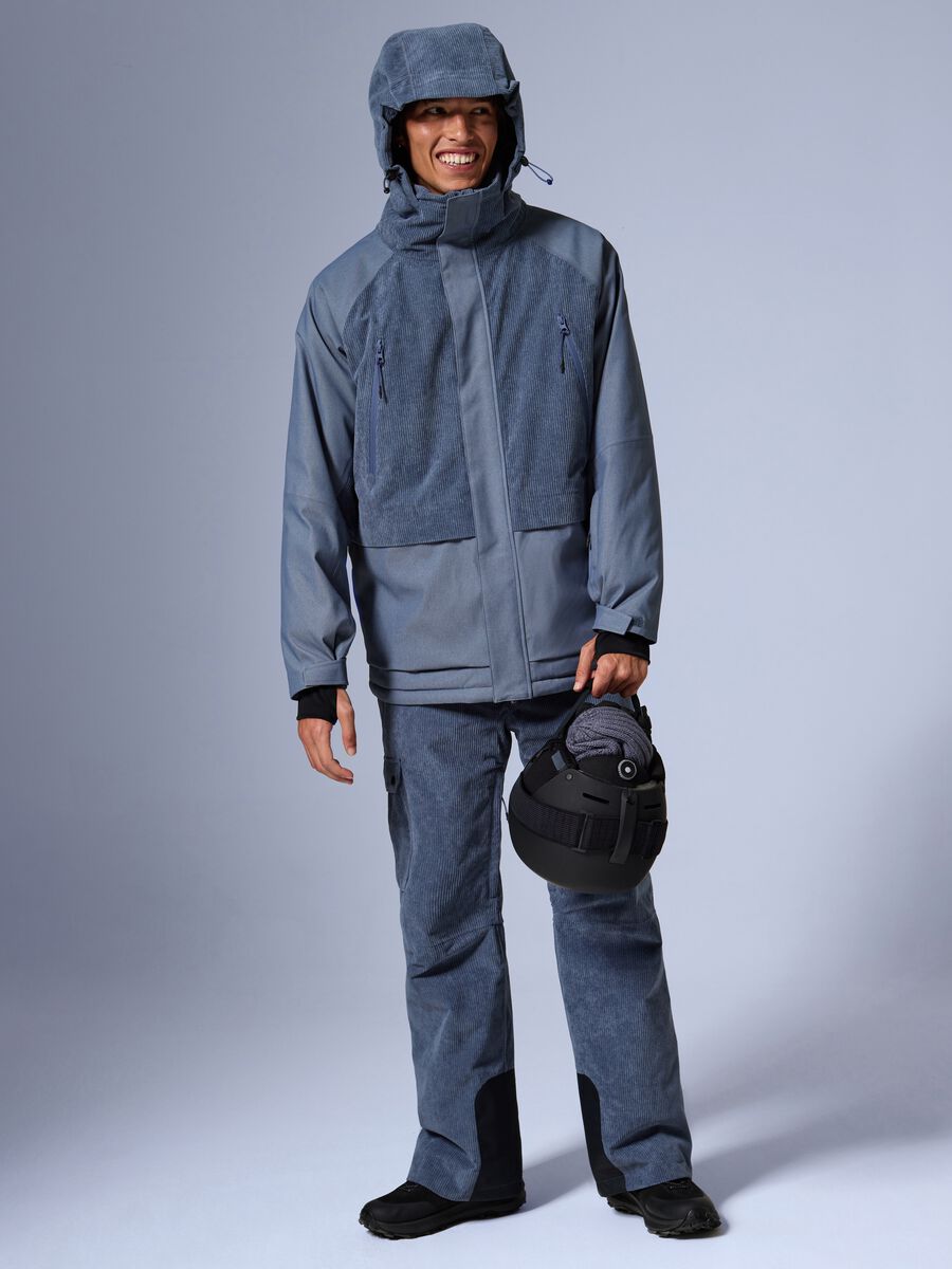 Ski jacket with velvet inserts ALTAVIA WITH DEBORAH COMPAGNONI_0