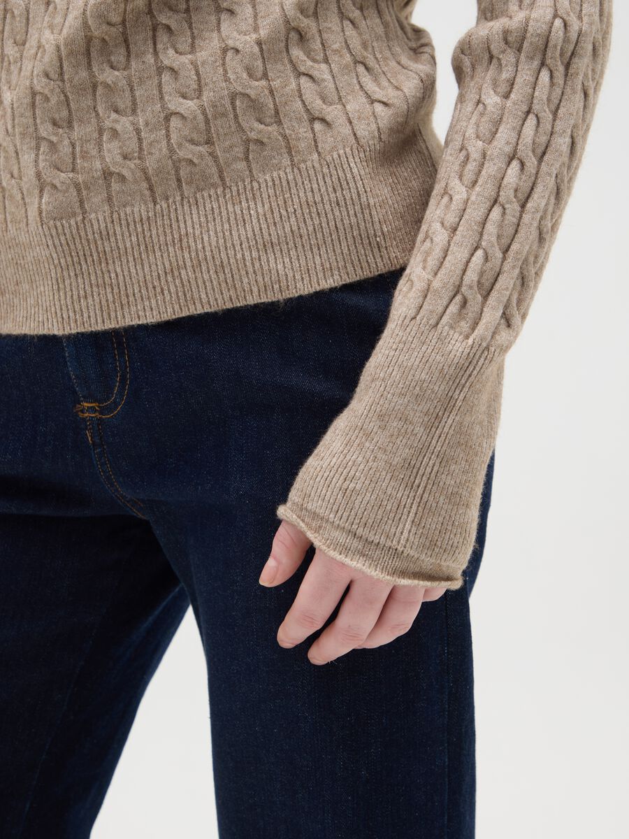 Maglia beige regular fit_3