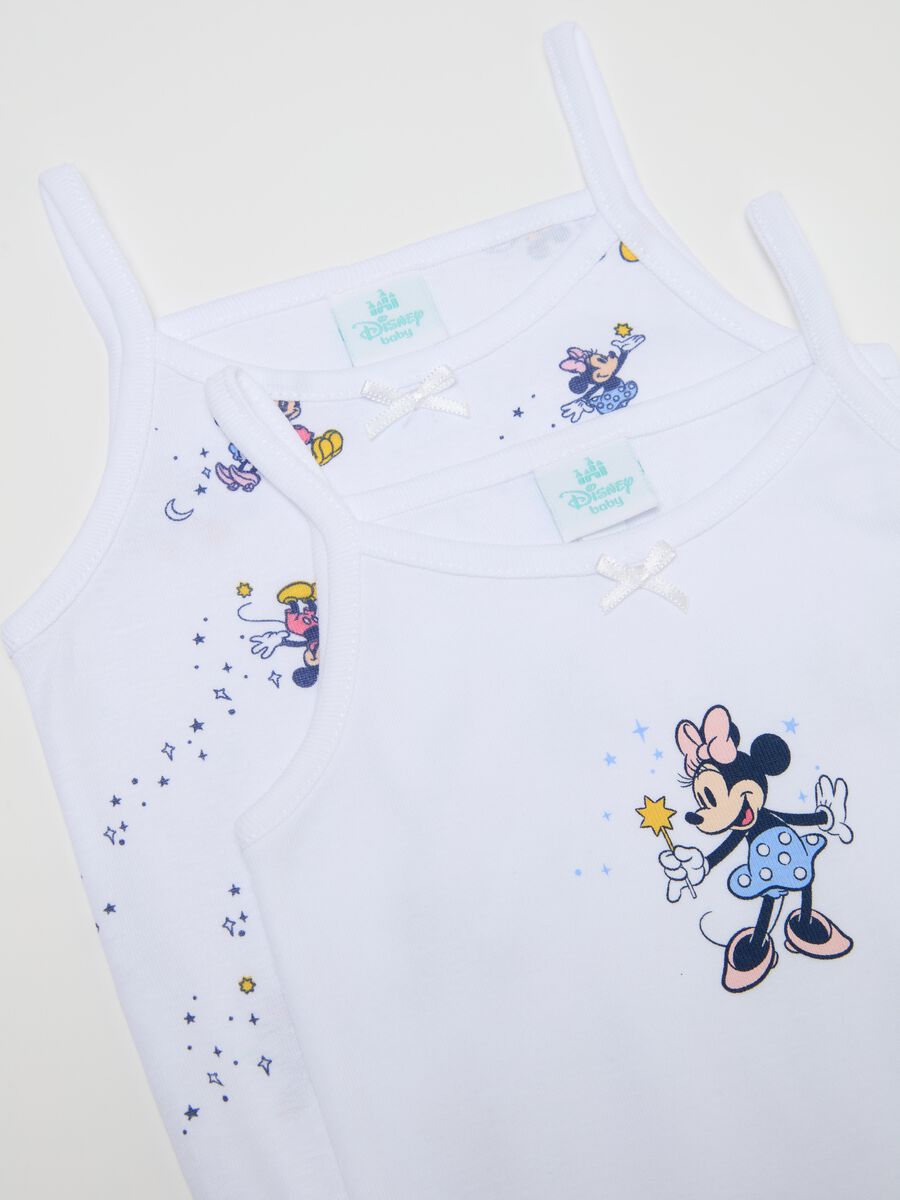 Two-pack bodysuits with bow and Minnie and Mickey Mouse print_2