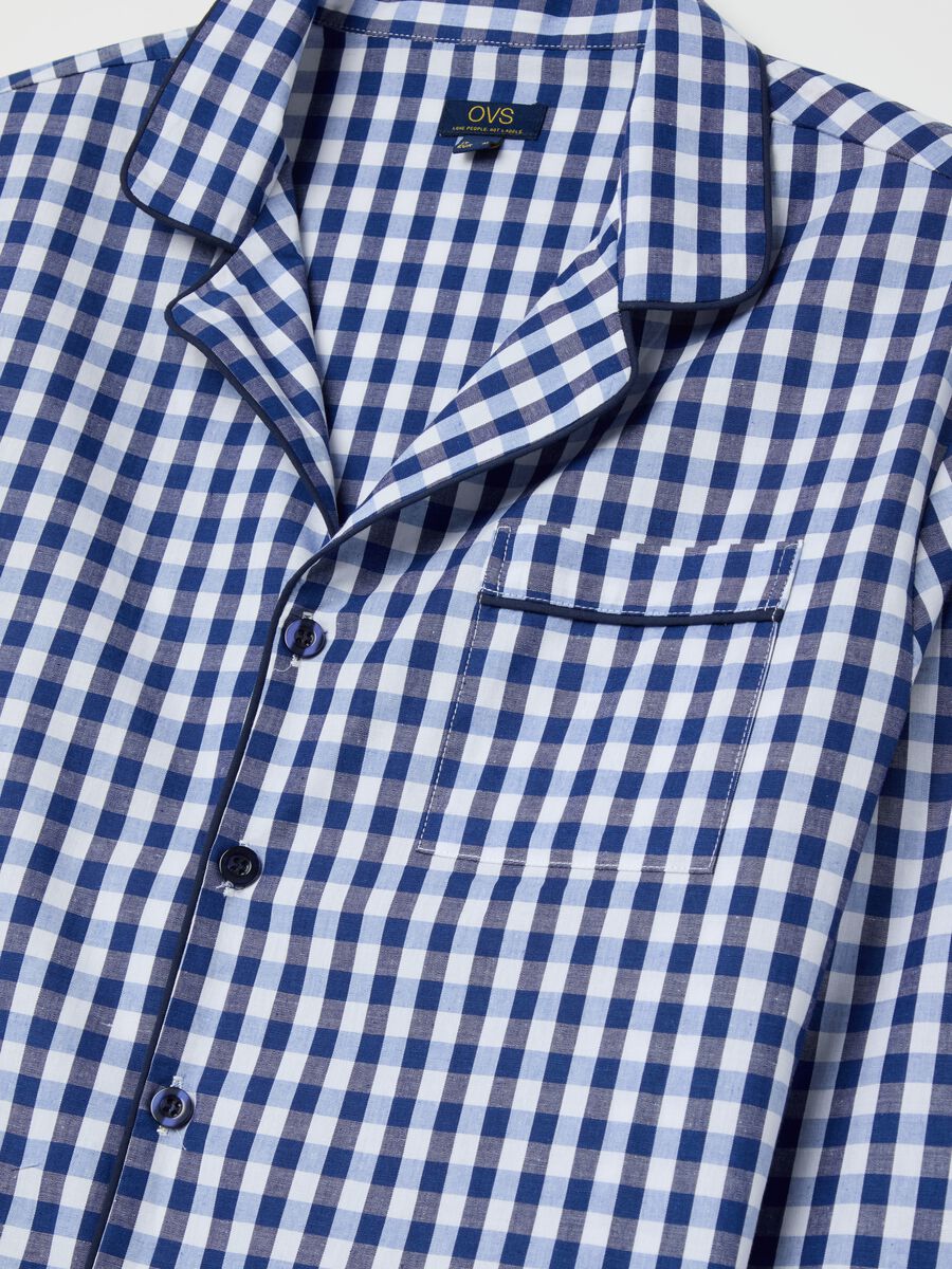 Long pyjamas in check cotton_5