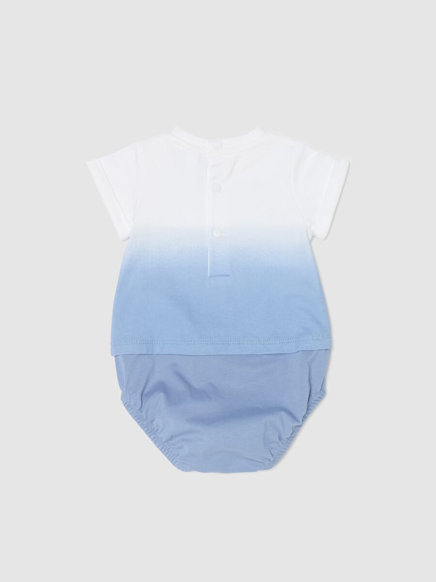 Cotton romper suit with Tom & Jerry print_1