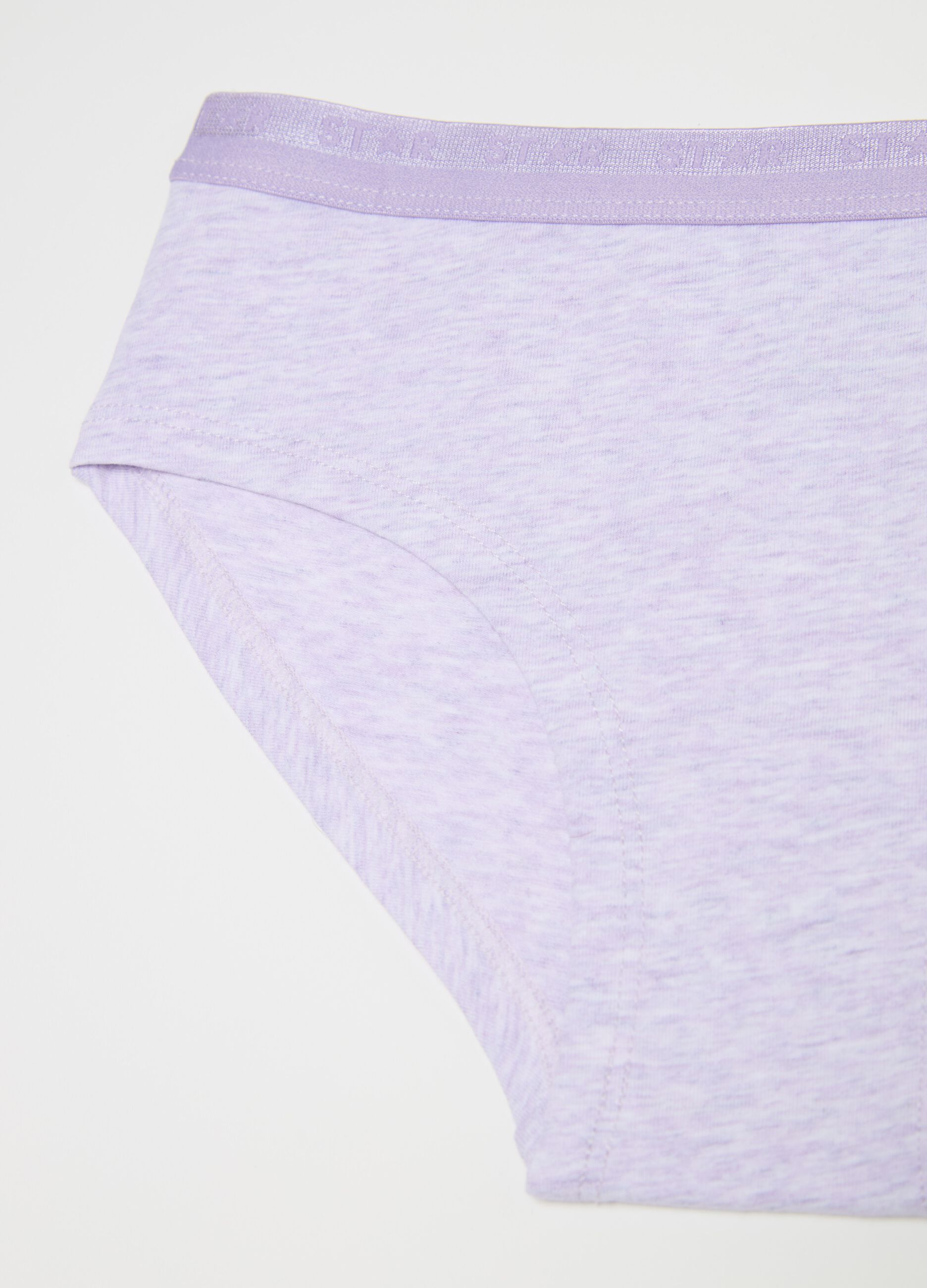 Stretch cotton knicker shorts