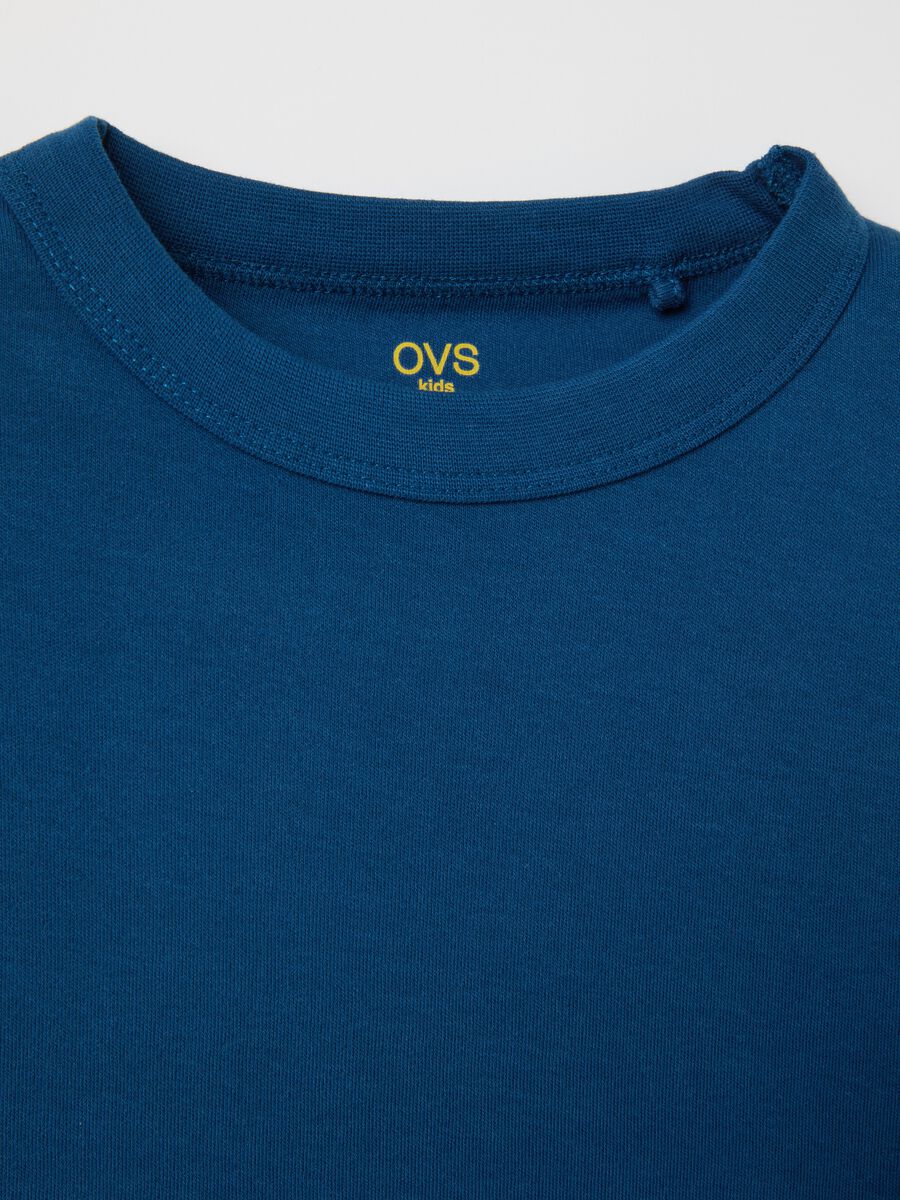 T-shirt Essential maniche lunghe in cotone bio_3