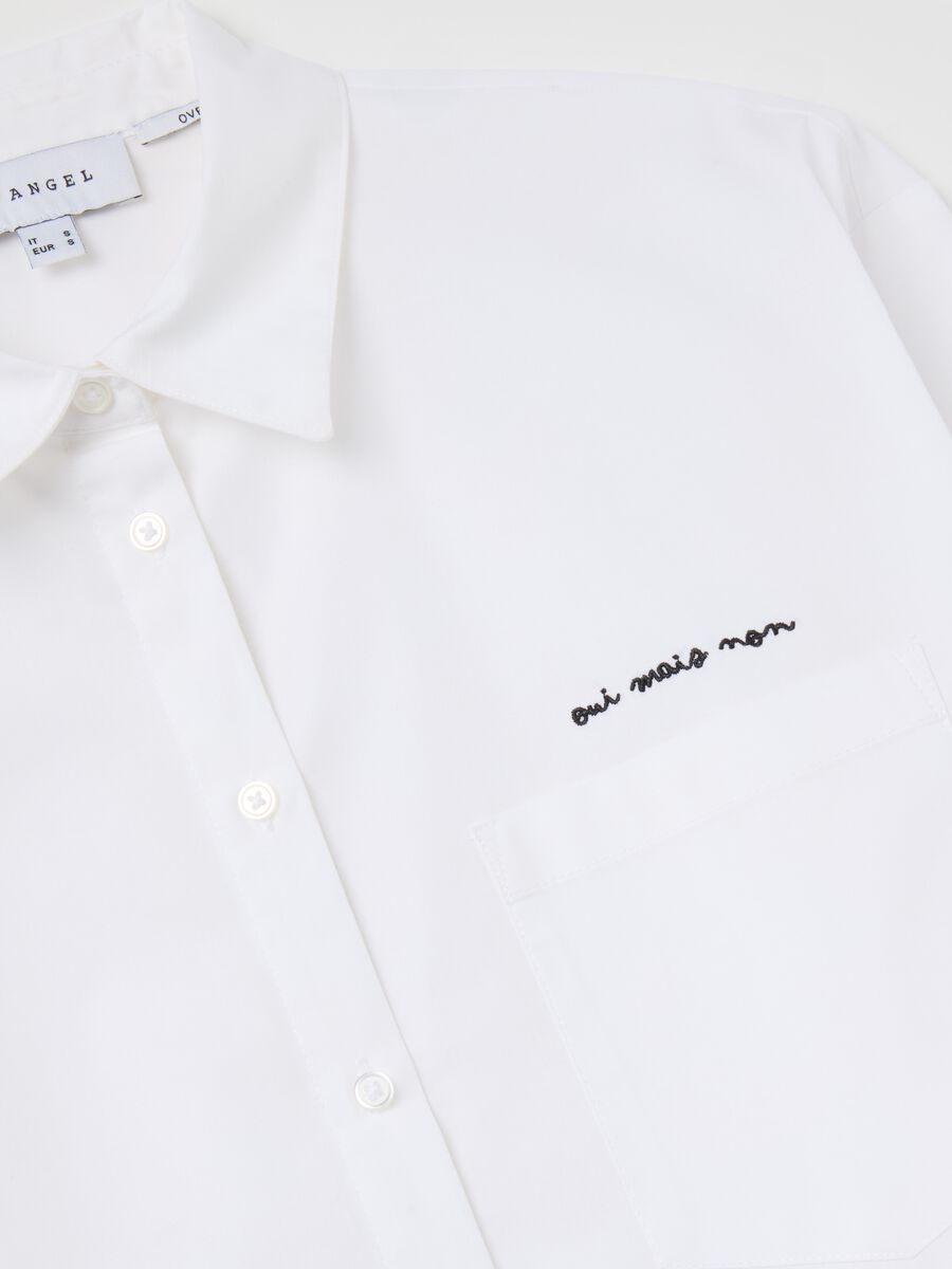Relaxed-fit shirt with embroidered pocket_5