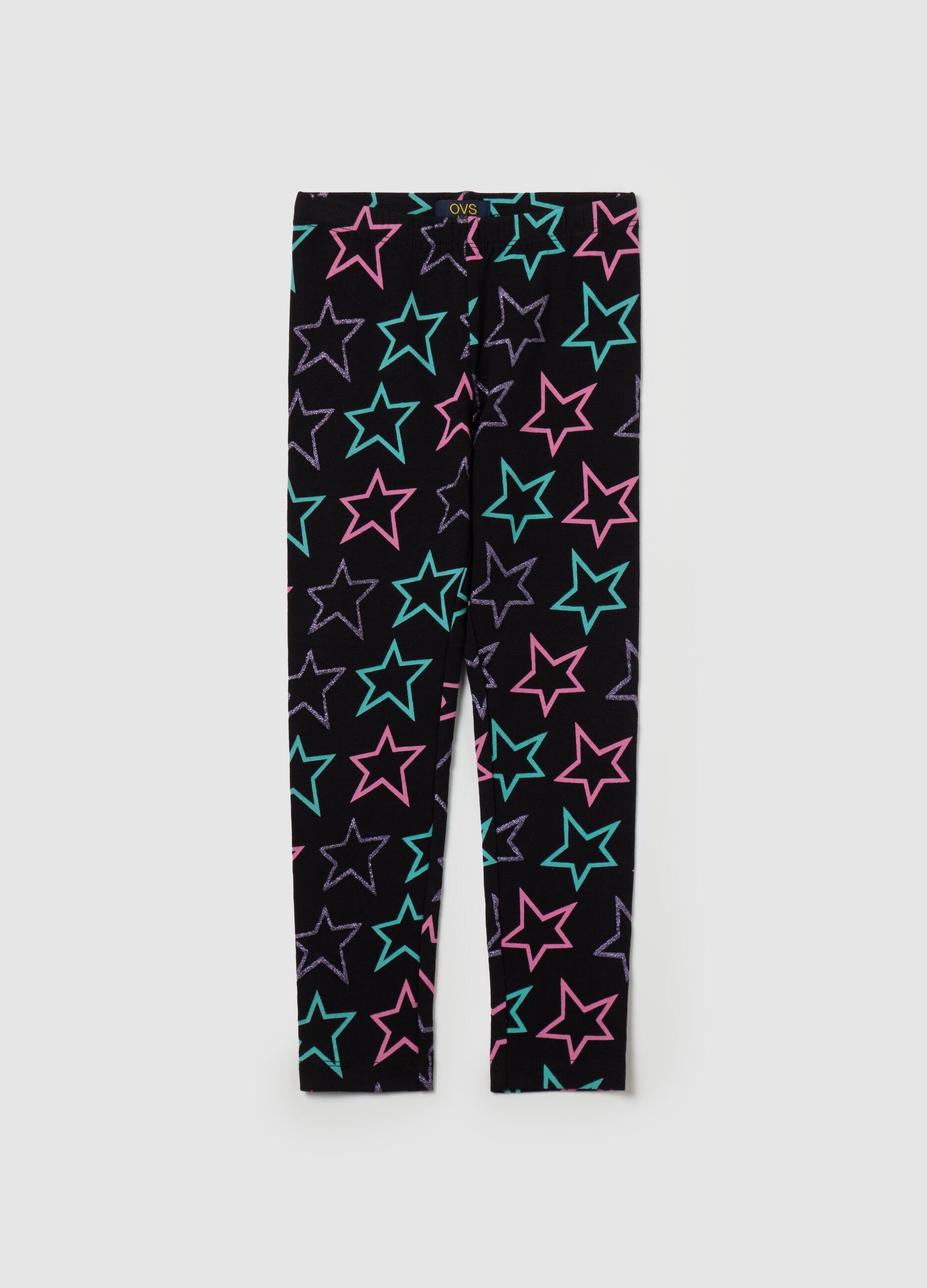 Leggings with all-over print