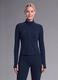 Full-zip blu fitted in tessuto elasticizzato ALTAVIA STUDIO_2