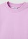 Girls' pink pure cotton sweatshirt with regular fit_2
