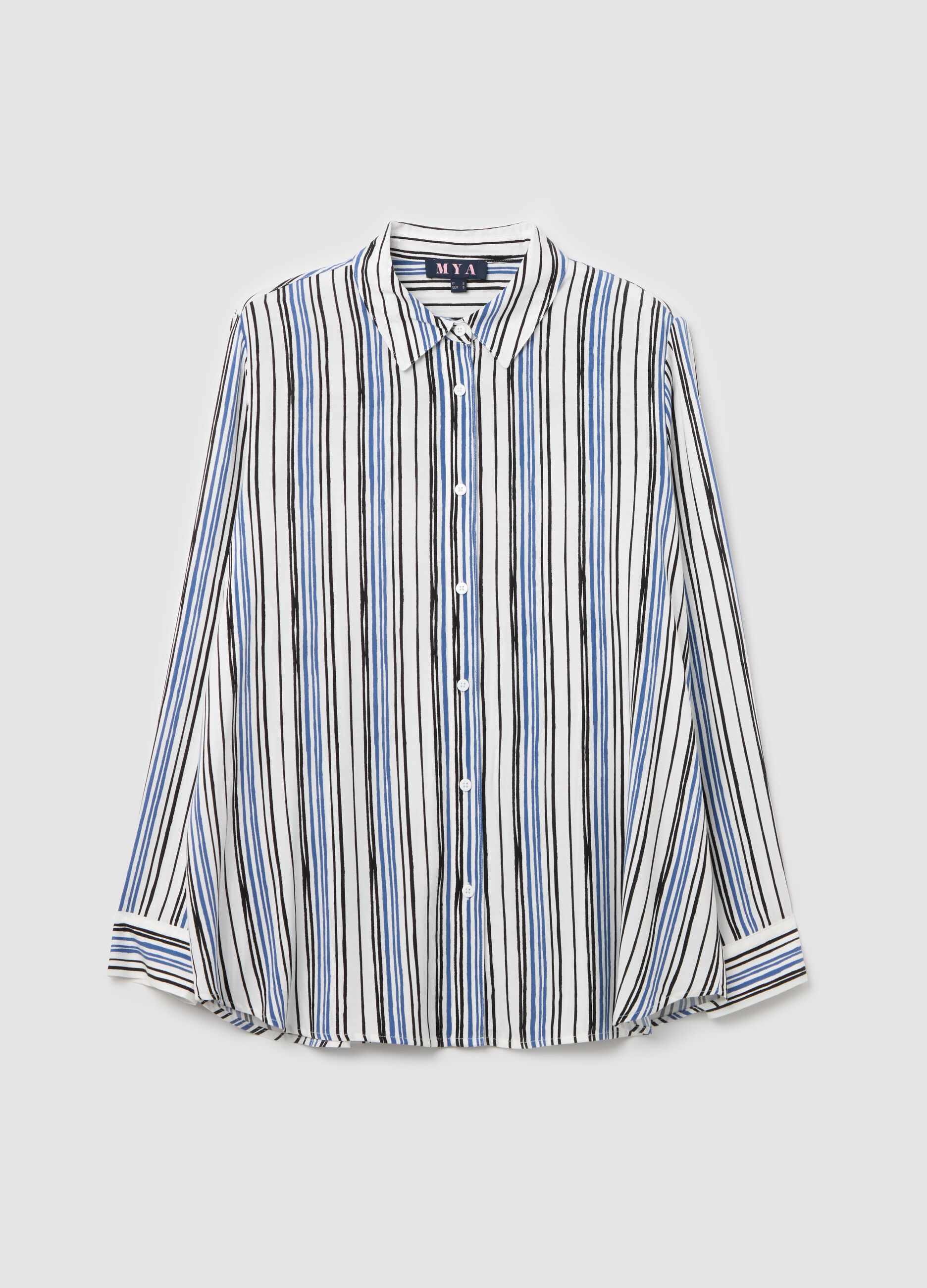 Camicia in viscosa Curvy