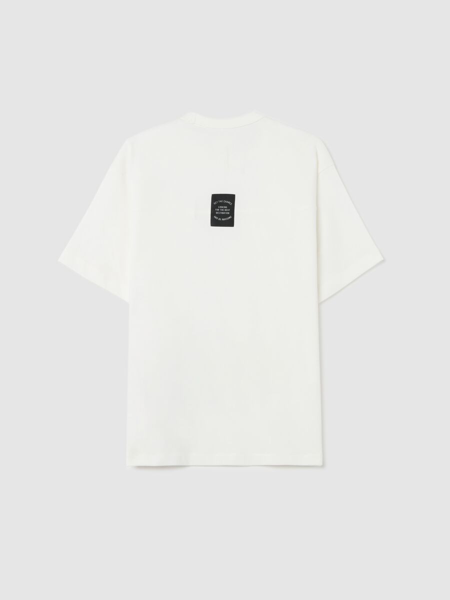 Over-fit T-shirt in cotton with "Union Square" print_4