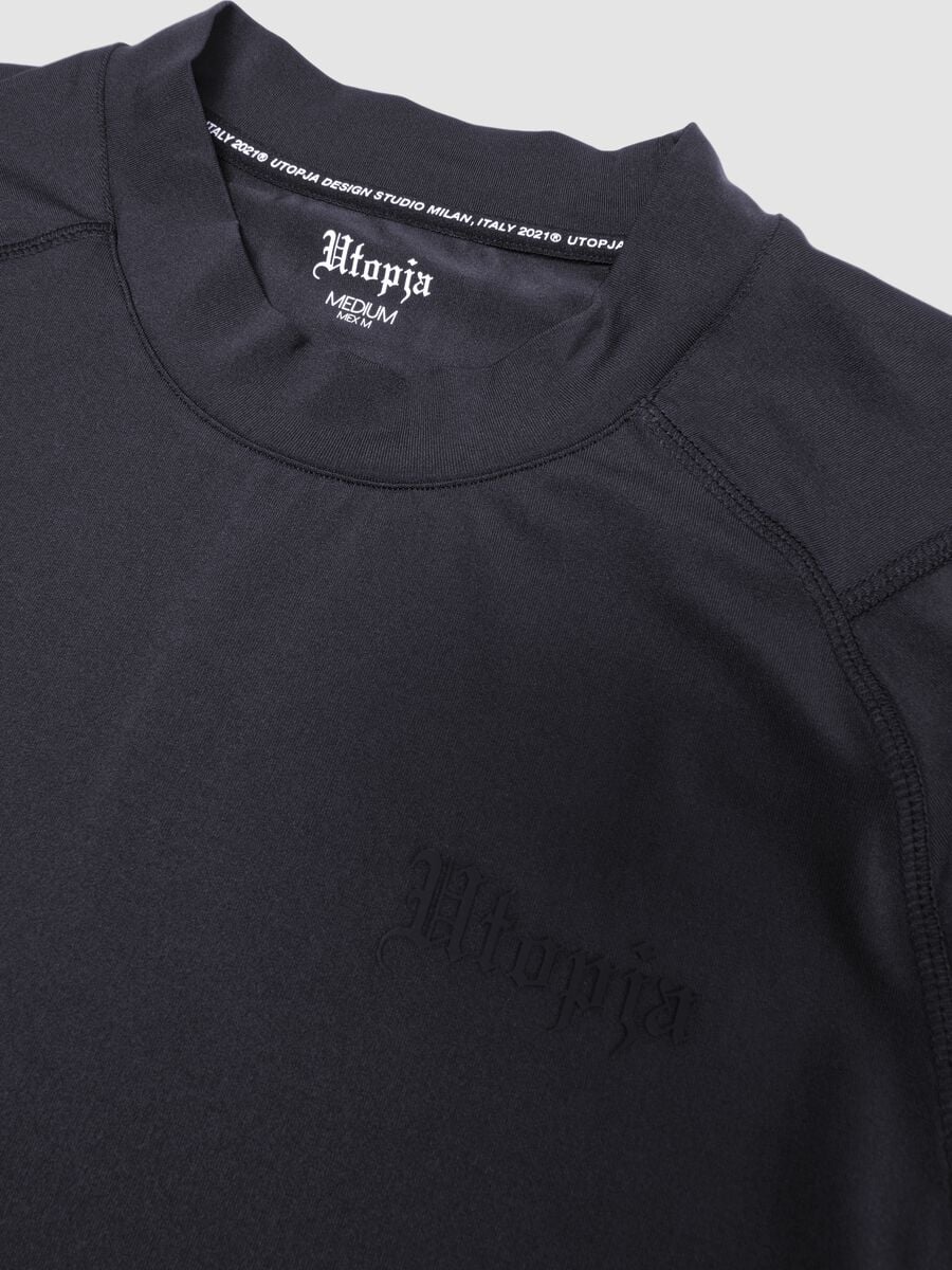 Fitted Technical T-shirt &ndash; Black_6
