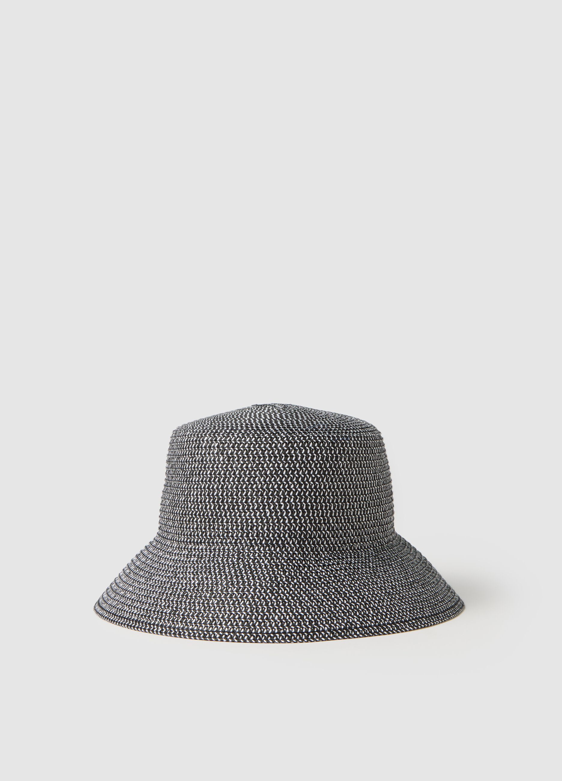 Women's Multicoloured Paper Fabric Hat