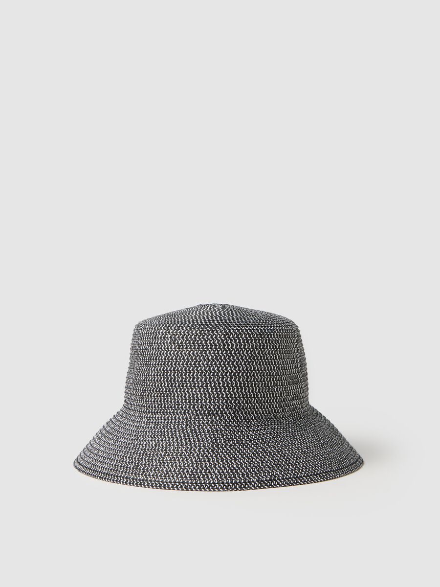 Women's Multicoloured Paper Fabric Hat_0