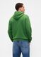 Green mixed cotton hoodie_1