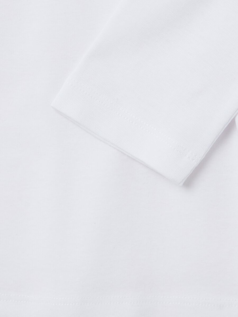 Long-sleeved T-shirt with round neck_5