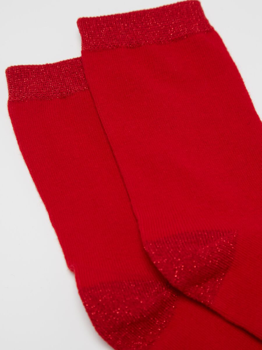 Two-pair pack socks in organic cotton with Christmas design_1