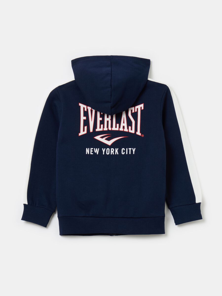 Full-zip hoodie with logo print_1