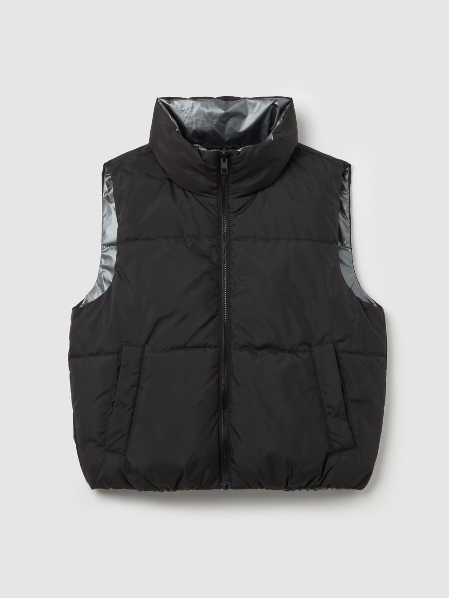 Quilted reversible gilet_4