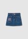 Girls' Pure Cotton Denim Skirt Regular Fit_0