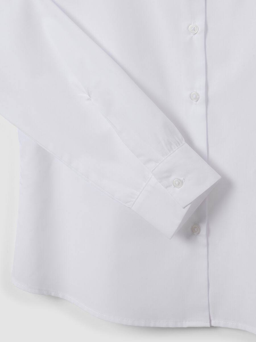 White long-sleeve slim-fit shirt_6