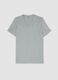 Grey Supima cotton regular-fit V-neck T-shirt_4