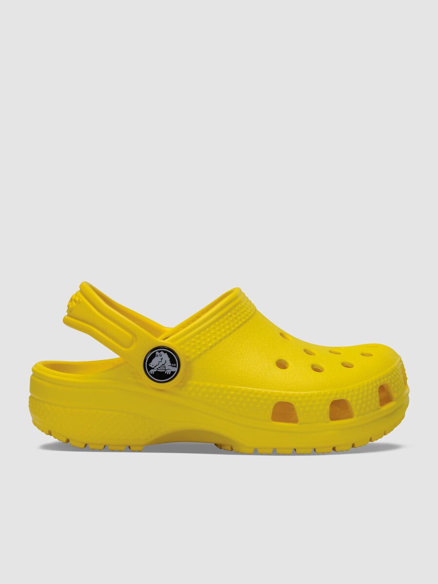 Sandali unisex in giallo neonato CROCS_0