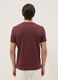 Brown pure cotton short sleeve t-shirt regular fit_3