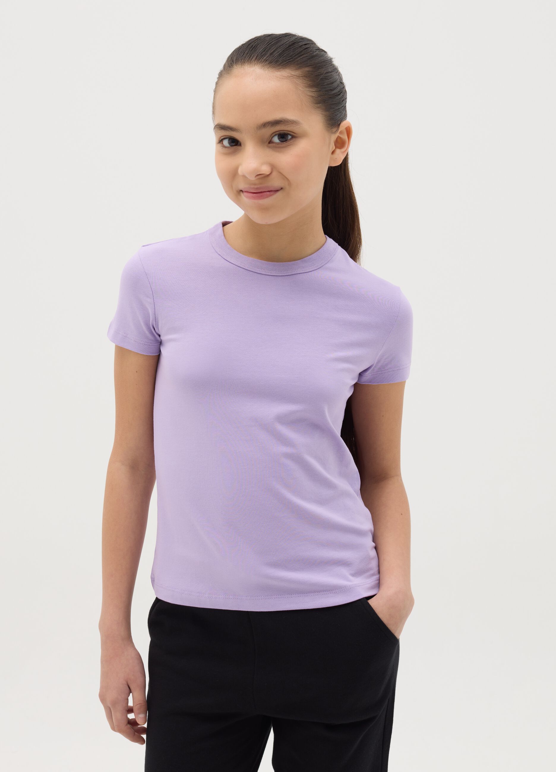 T-shirt in cotone bio