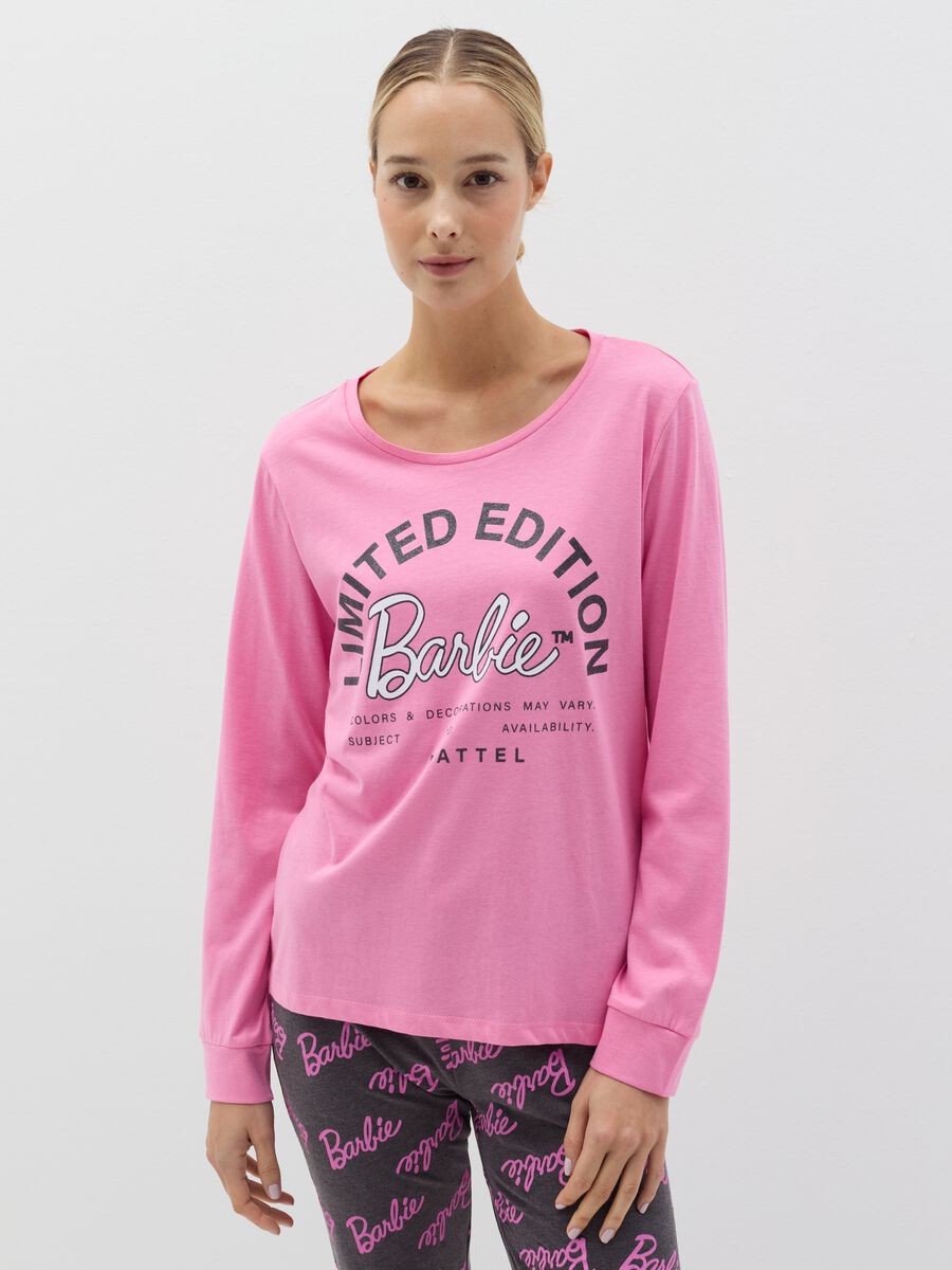 Full-length pyjamas with Barbie™ print_1