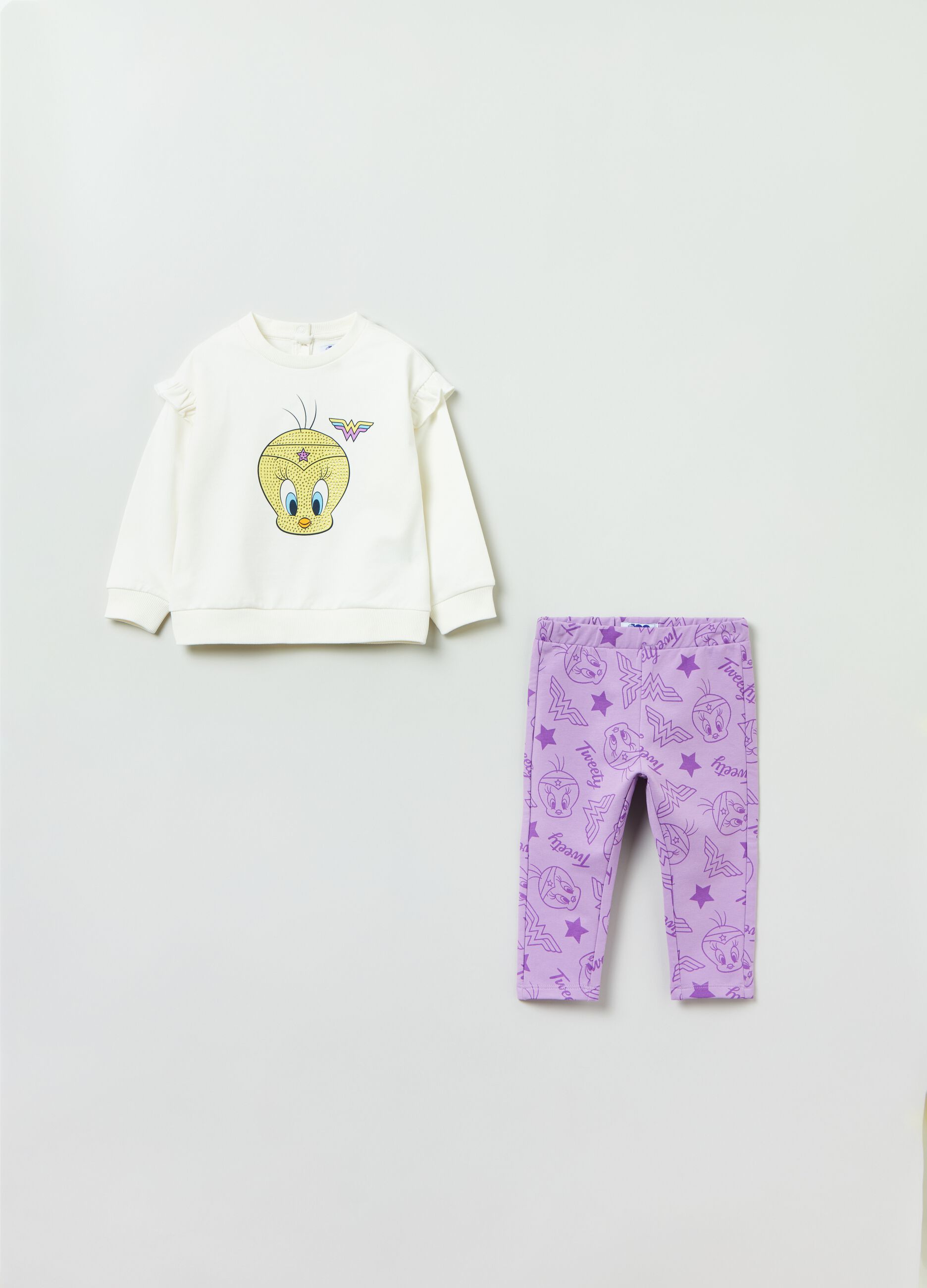 Jogging set con stampa 100° Anniversario_0