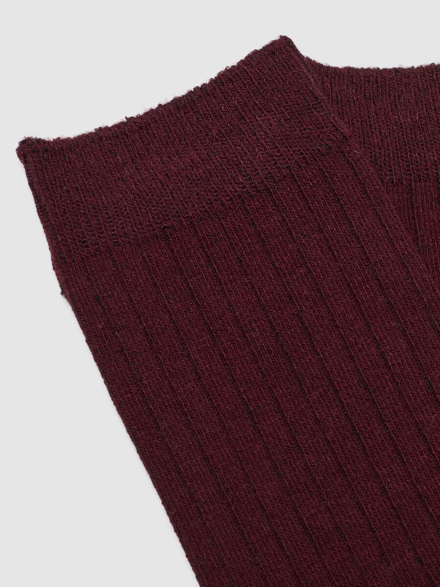 Long Stretchy Red Socks_2