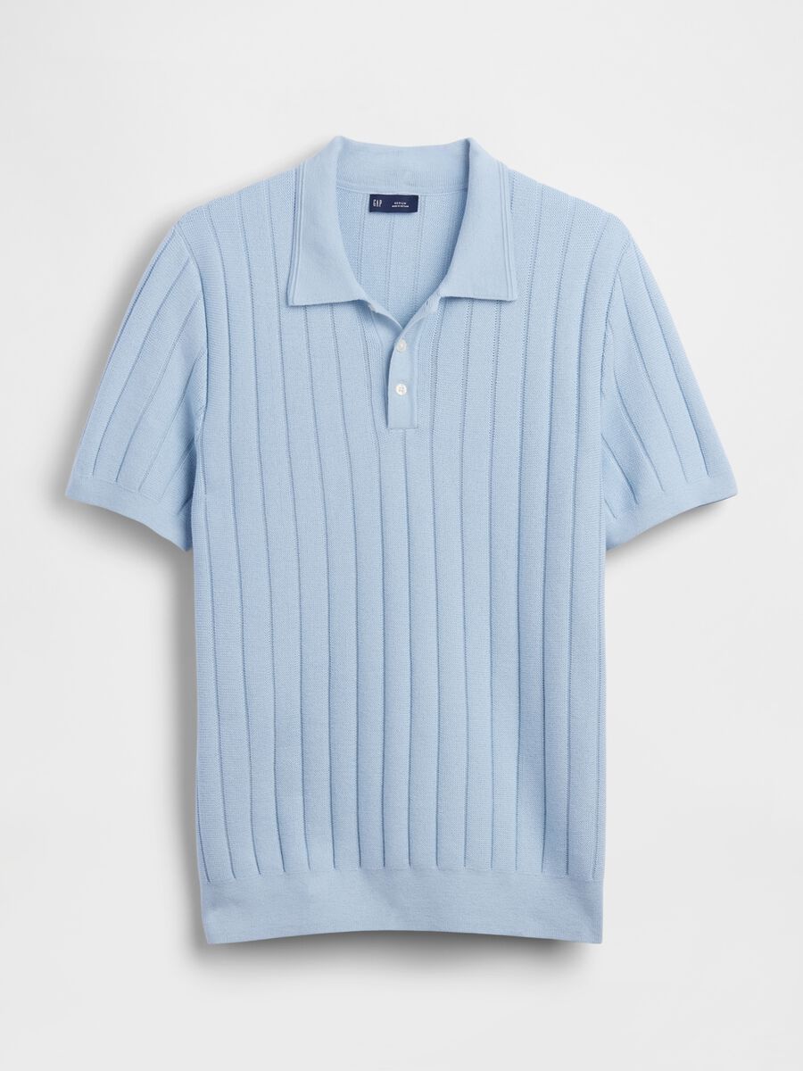 Pure cotton short-sleeve polo_3