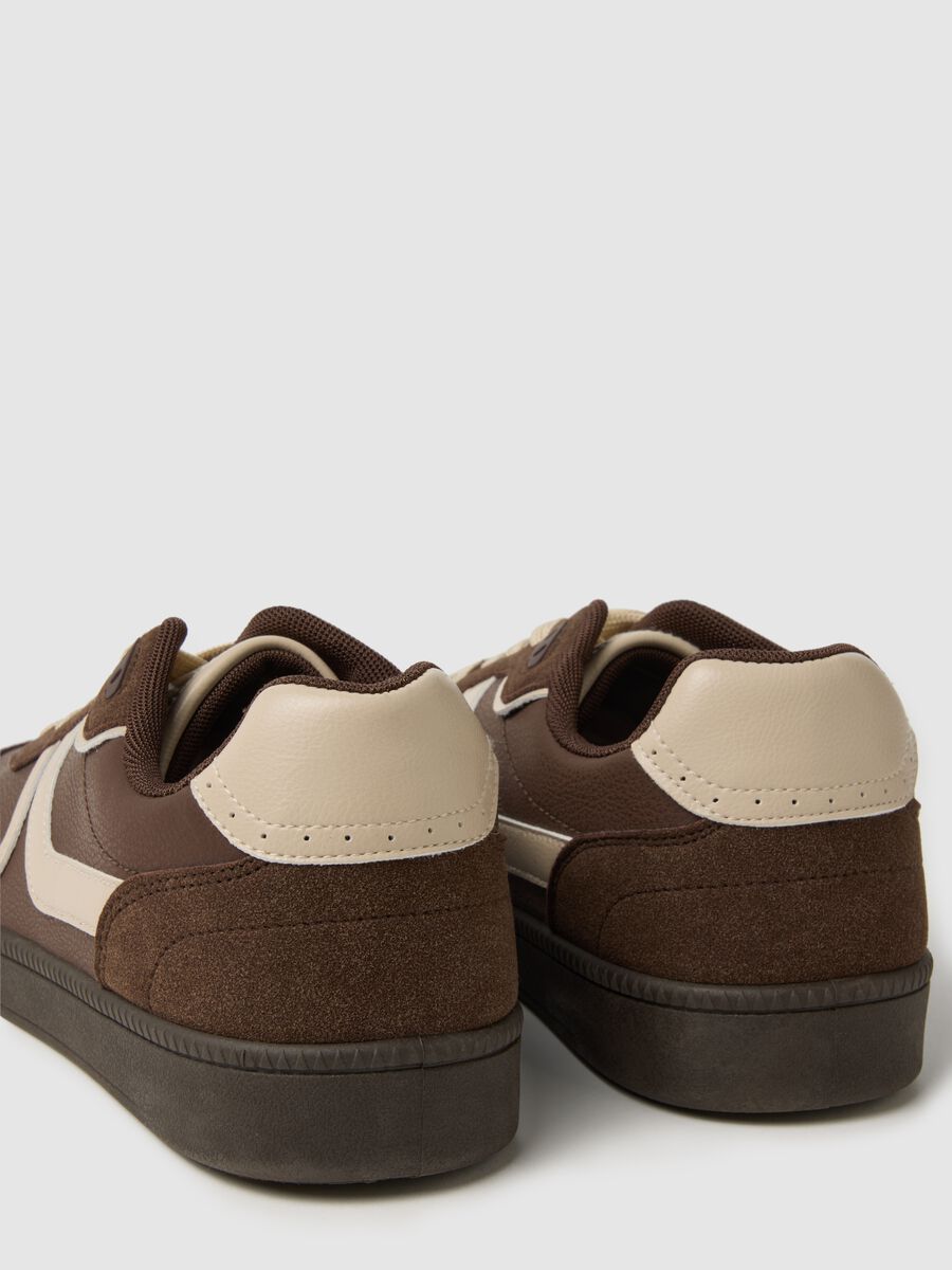 Sneakers basse marroni_1
