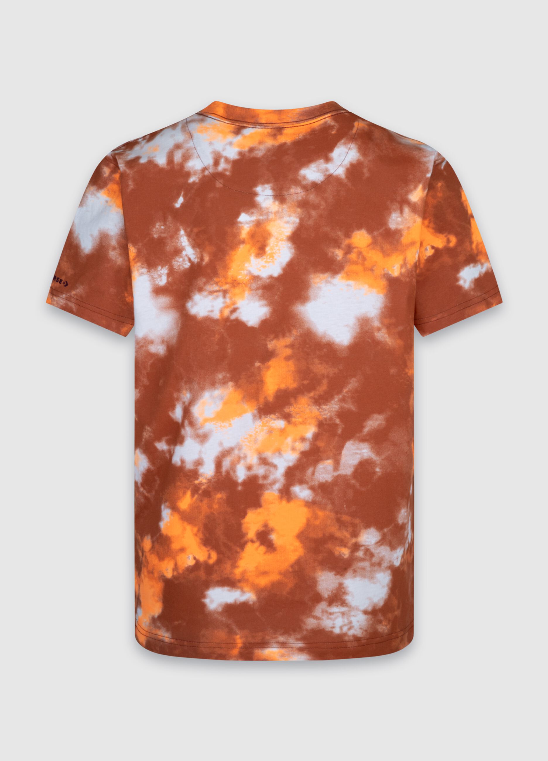 T-shirt con stampa Tie Dye