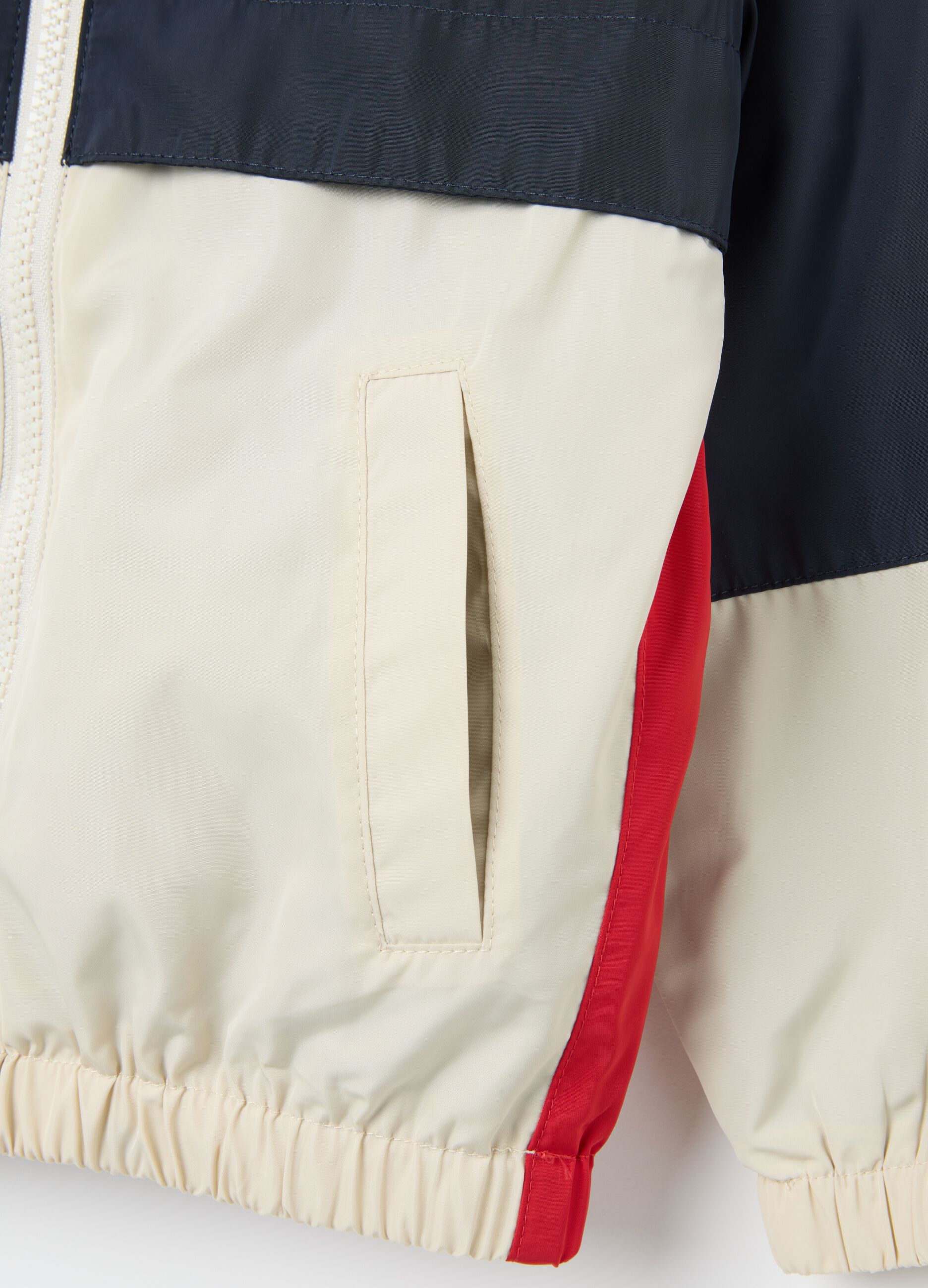 Giacca da bambino in tessuto multicolor regular fit