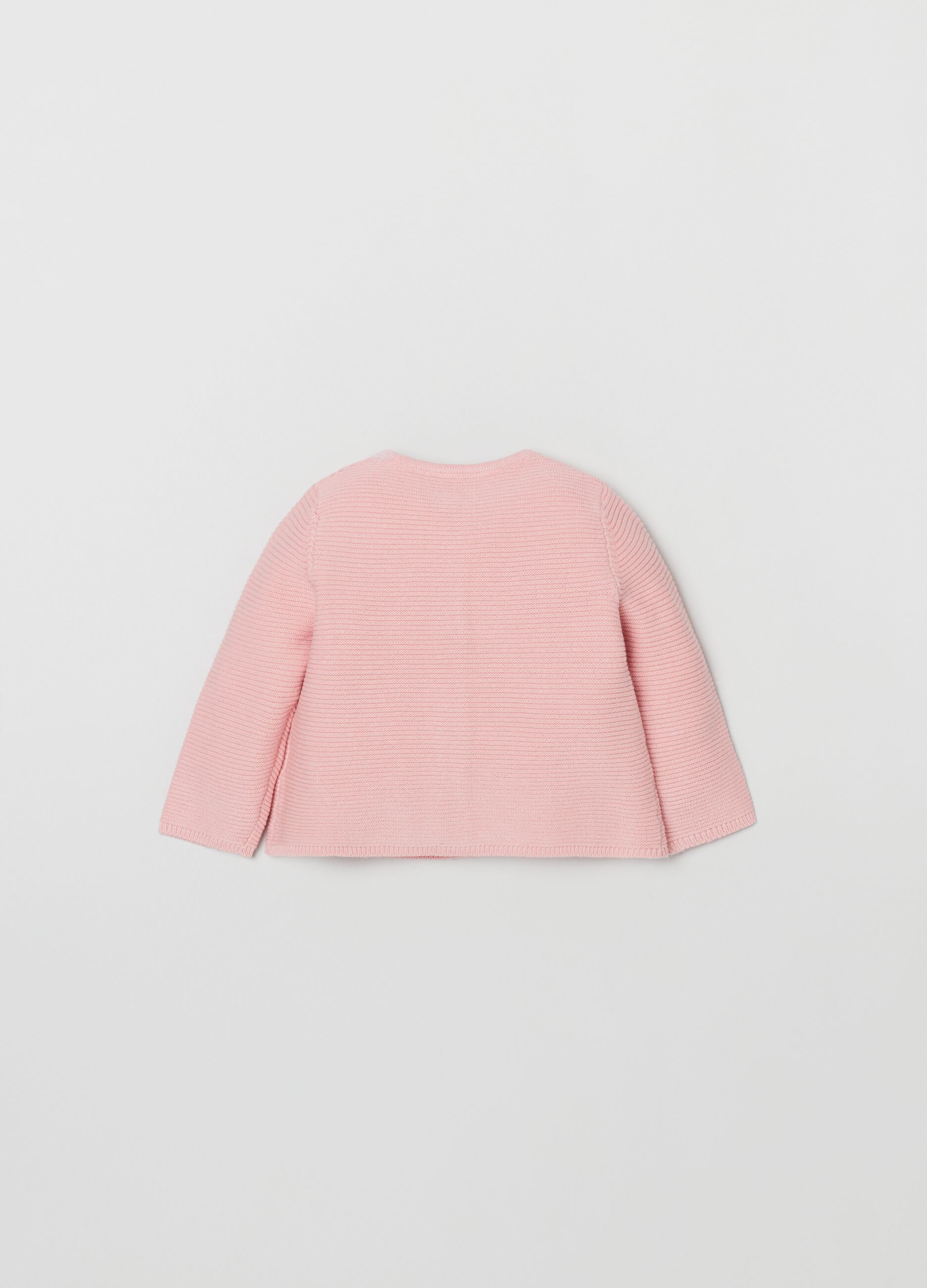Cardigan in cotone ottoman_1