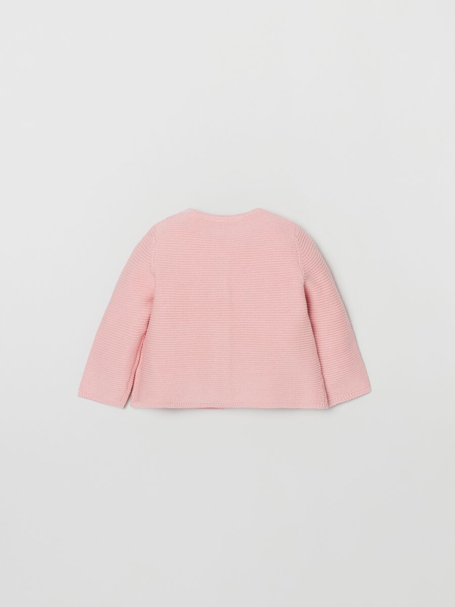 Cardigan in cotone ottoman_1
