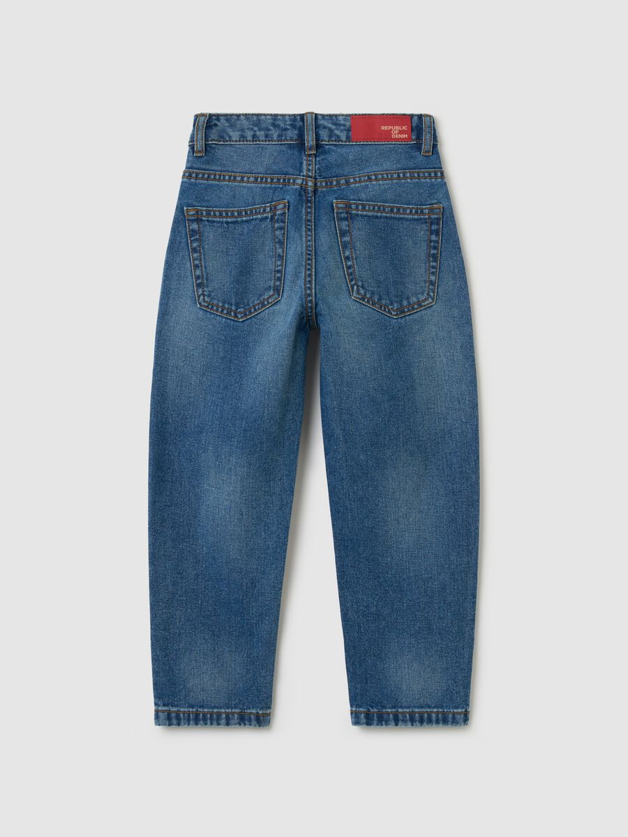 Loose-fit jeans with five pockets_1