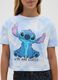 Girls' pure cotton sky blue t-shirt, regular fit_2