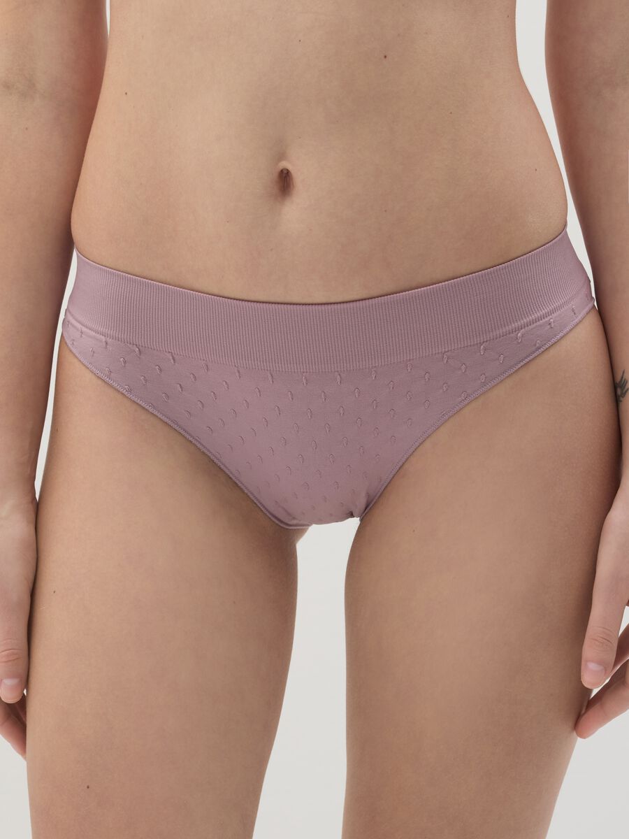 Microfibre briefs with dobby weave_1