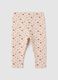 Girls' multicolour cotton leggings_1