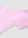 Pink baby swim briefs in stretch fabric with ruffles_3