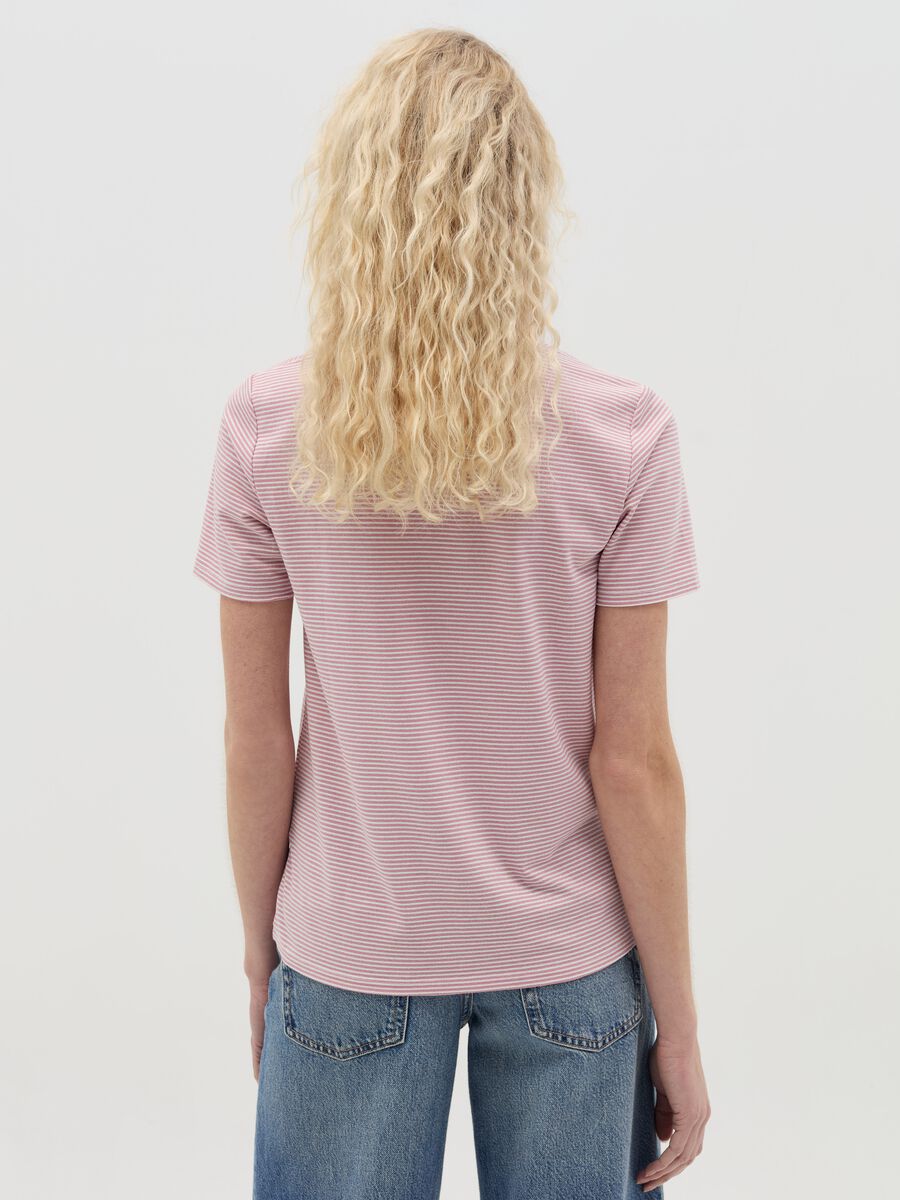 T-shirt with horizontal stripes and lurex_3